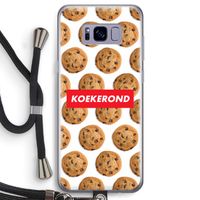Koekerond: Samsung Galaxy S8 Transparant Hoesje met koord