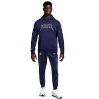 Nike Atletico Madrid Club Joggingpak Hooded 2025-2026 Donkerblauw Felgeel