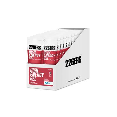 226ers High Energy Gel Cafeïne Cherry 24x76 gram