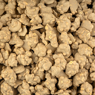 ambachtelijke pindarotsjes karamel 400 gram