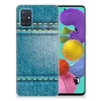 Samsung Galaxy A51 | Sillicone Back Cover | Jeans