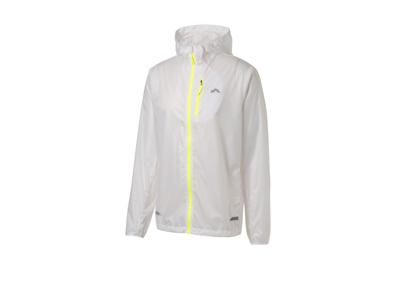 CRIVIT Lichtgewicht herenjack met capuchon Lichte herenfunctiejas met capuchon (Wit, XL)