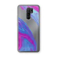 Zweverige regenboog: Xiaomi Redmi 9 Transparant Hoesje