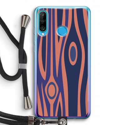 Bast A: Huawei P30 Lite Transparant Hoesje met koord