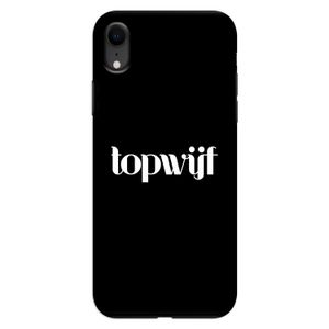 Topwijf Zwart: iPhone XR Tough Case