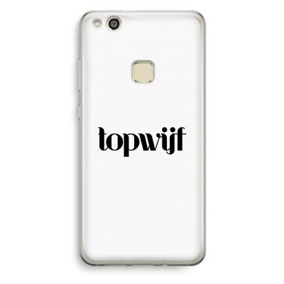Topwijf Wit: Huawei Ascend P10 Lite Transparant Hoesje
