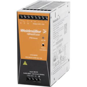 Weidmüller PRO MAX3 240W 24V 10A DIN-rail netvoeding 12 V/DC 10 A 240 W Inhoud: 1 stuk(s)