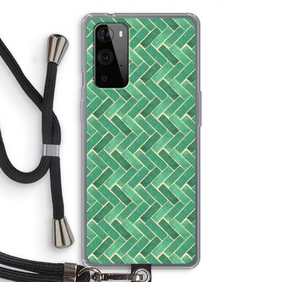 Moroccan tiles 2: OnePlus 9 Pro Transparant Hoesje met koord