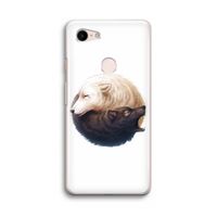 Yin Yang Wolves: Google Pixel 3 Transparant Hoesje
