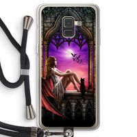 Kinderen van de nacht: Samsung Galaxy A8 (2018) Transparant Hoesje met koord