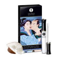 Shunga Divine Oral Lipgloss - Coconut Water - 0.33 fl oz / 10 ml