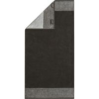 Cawö Cawö Two-Tone Handdoek 50x100 basalt Cawö Cawö Two-Tone Handdoek 50x100 basalt