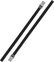 ProPlus bindriemen 18 x 1500 mm polyester zwart 2 stuks - thumbnail