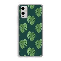 Monstera leaves: OnePlus 9 Transparant Hoesje