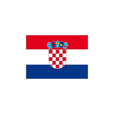 Vlag van Kroatie plakstickers