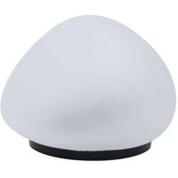 Decoratieve kiezellamp op zonne-energie - LUMISKY - SOLENZARA - Ø16 cm - witte LED