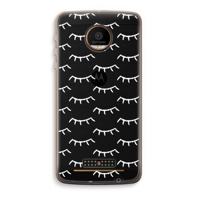 Wimpers: Motorola Moto Z Force Transparant Hoesje