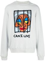 Haculla sweat Can I Live - Gris - thumbnail