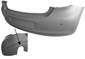 ACHTERBUMPER +SPORT met PDC-GATEN 5829547
