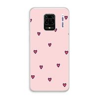 Hartjes: Xiaomi Redmi Note 10 Lite Transparant Hoesje