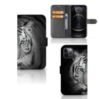Apple iPhone 12 Pro Max | Telefoonhoesje | Met pasjeshouder | Tijger