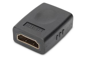 Digitus AK-330500-000-S tussenstuk voor kabels HDMI Type A (Standard) HDMI Type A (Standaard) Zwart