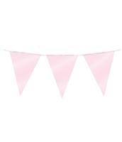 Party flag foil baby pink