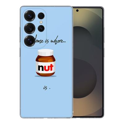TPU Hoesje Samsung Galaxy S25 Ultra - Hoesje Nut Home Backcover TPU Hoesje Samsung Galaxy S25 Ultra - Hoesje Nut Home Backcover