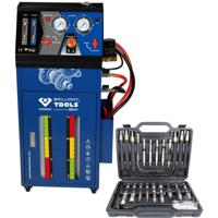 Transmissiespoelapparaat voor automatische transmissie inclusief 35-delige adapterset Brilliant Tools BT626050