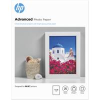 Glanzend Fotopapier HP Q8696A A5 25 Lakens (25 Stuks)