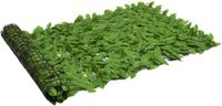 Balkonscherm groene bladeren 100x300 cm - thumbnail