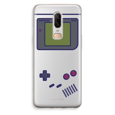 Game On: OnePlus 6 Transparant Hoesje