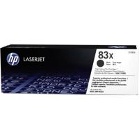 HP Toner 83X Origineel Zwart 2200 bladzijden CF283X