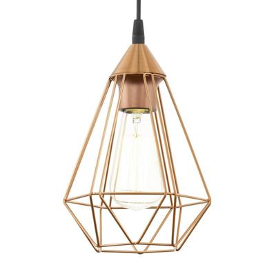 Eglo HanglampTarbes 17cm koper - 94193