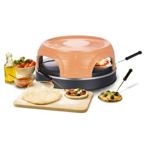 Emerio PO-115847 pizzamaker en -oven 4 pizza('s) 1100 W Zwart, Oranje