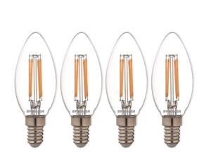 Sylvania Ledlamp - e14 - 470 lm - kaars - helder - 4 stuks
