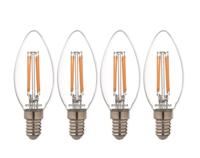 Sylvania Ledlamp - e14 - 470 lm - kaars - helder - 4 stuks