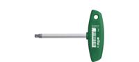 Wiha 364R015100 Stiftsleutel met dwarsgreep TORX® MagicSpring® mat verchroomd T15 x 126 mm - 27966