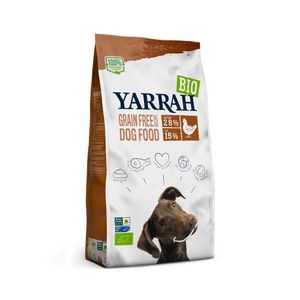 Yarrah Grain Free Recipe Dog Food 10 kg Volwassen Kip, Vis