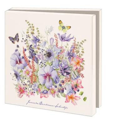 Kaartenmapje Vierkant: Hibiscus, Janneke Brinkman-Salentijn