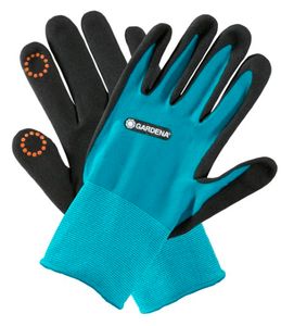 Gardena 11511-20 beschermende handschoen Tuinhandschoenen Zwart, Blauw Elastaan, Nitril, Polyester