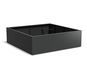 Aluminium plantenbak CARREZ 200x200x60cm.