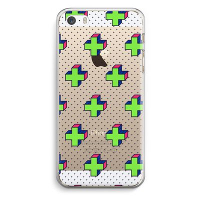 8-bit N°10: iPhone 5 / 5S / SE Transparant Hoesje