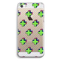 8-bit N°10: iPhone 5 / 5S / SE Transparant Hoesje