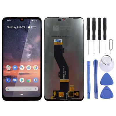 LCD-scherm en digitizer volledige assemblage voor Nokia 3.2 (zwart)