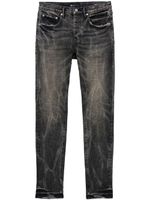 Purple Brand jean skinny délavé à taille basse - Noir Purple Brand jean skinny délavé à taille basse - Noir