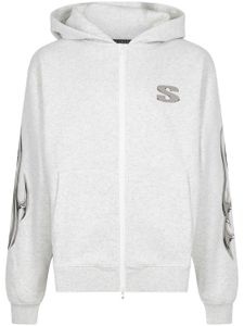 Stampd "hoodie ""oatmeal heather"" Chrome Flame" - Gris