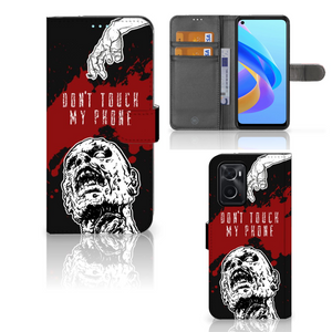 OPPO A76 | A96 Portemonnee Hoesje Zombie Blood