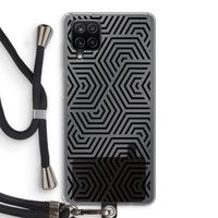 Magic pattern: Samsung Galaxy A12 Transparant Hoesje met koord