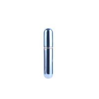 Luxe Mini Parfum Flesje - Navulbaar - 5 ml - Reisflesje - Parfumverstuiver - Glanzend Blauw - thumbnail